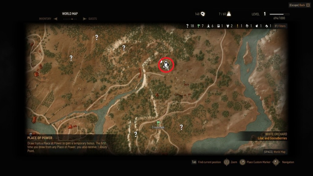 TW3 Northeastern White Orchard Attribute Point Map