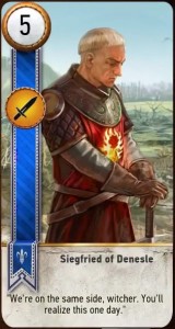 Siegfried of Denesle Card