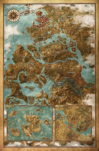 witcher 3 wild hunt world map